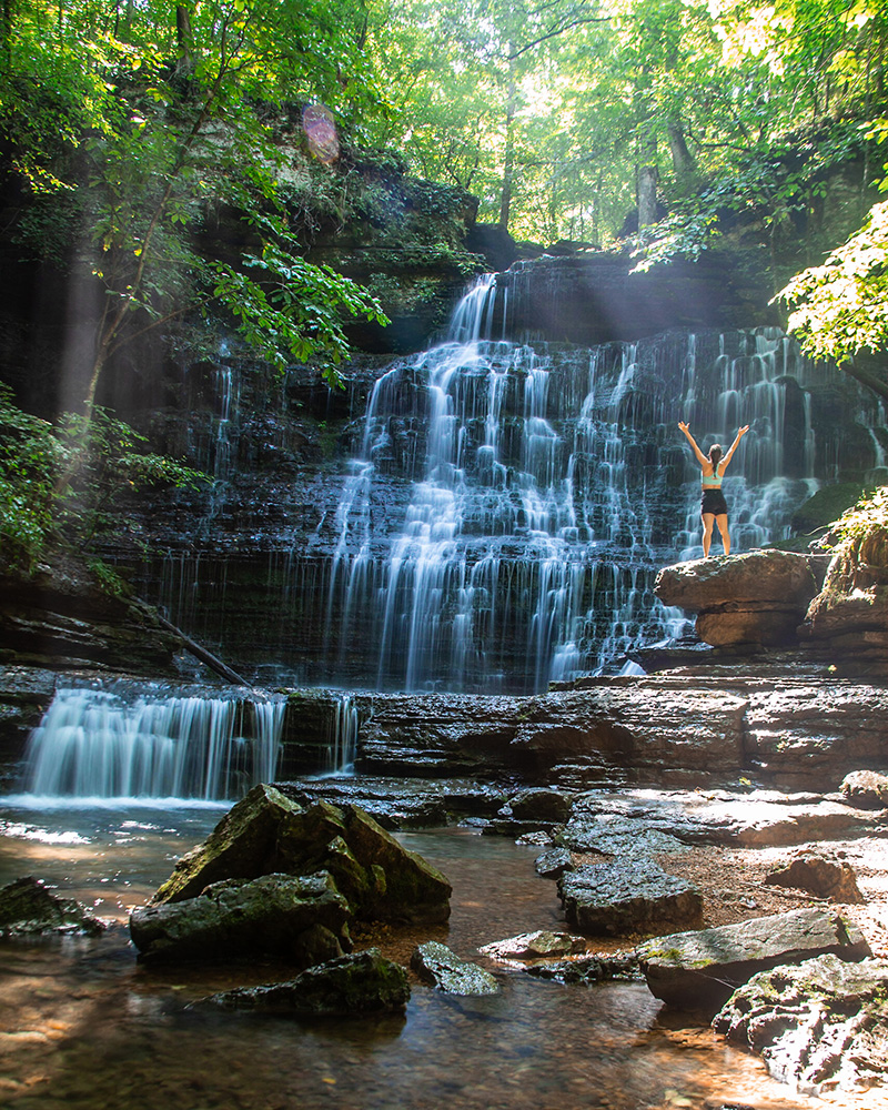 Wild Hixsons Waterfall Hike